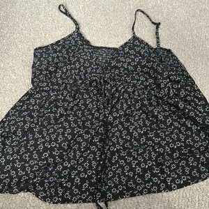 Shein flowered tank top blouse Size: 3XL